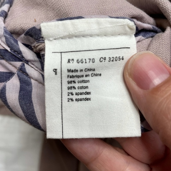 Size 6 Anthro Pilcro Dusty Pink Denim Jacket - Picture 7 of 7